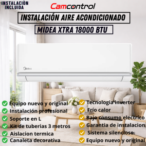 Instalación Aire Acondicionado Split Inverter Xtra 18000 Btu